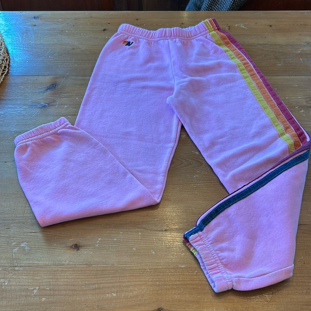 Girls aviator nation sweatpants